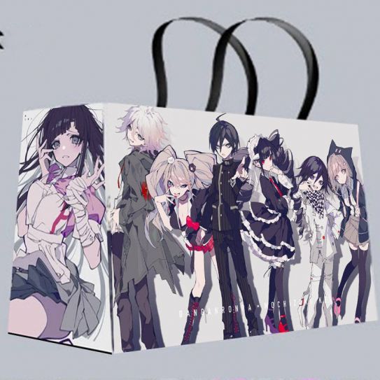 Подарочный пакет большой Данганронпа 60 на 43 см