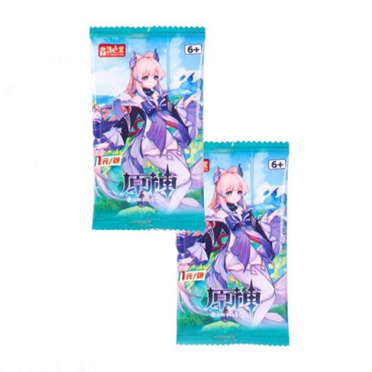 Блок с коллекционными карточками-бустерами Боги Инпакт 68 (18 бустеров, 18 карточек)