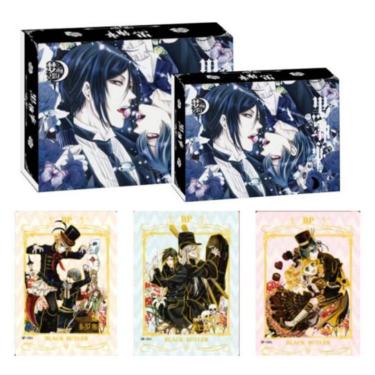 Блок с коллекционными карточками-бустерами Темный дворецкий (13 бустеров, 26 карточек)