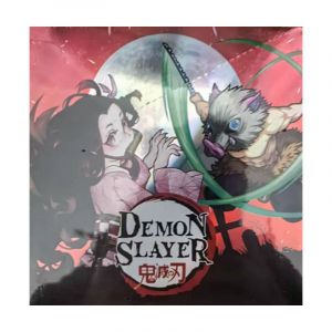 Блок с коллекционными карточками-бустерами Лезвие разрезающее демонов 26 (36 бустеров, 180 карточек)