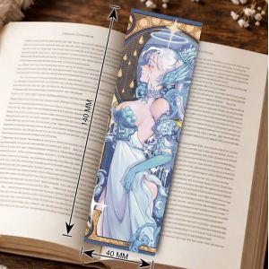 Закладка 4х14см Черный клевер 4