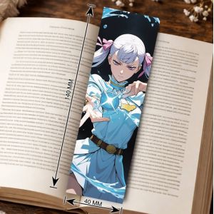 Закладка 4х14см Черный клевер 6