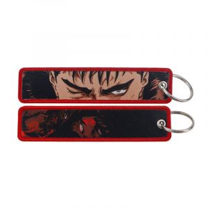 Брелок тканевый с кольцом Берсерк 3