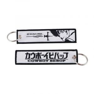 Брелок тканевый с кольцом Ковбой Бипоп 4