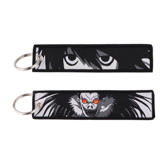 Брелок тканевый с кольцом Тетрадь смерти 5