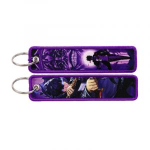 Брелок тканевый с кольцом Поднятие уровня в одиночку 6