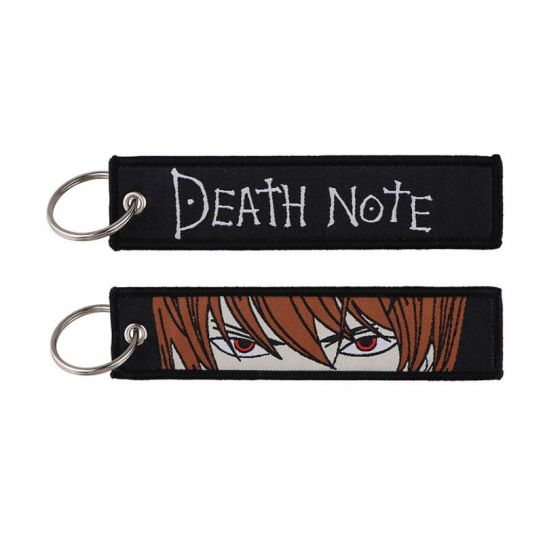 Брелок тканевый с кольцом Тетрадь смерти 8