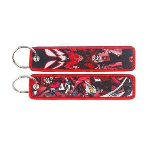 Брелок тканевый с кольцом Отель Хазбин 9