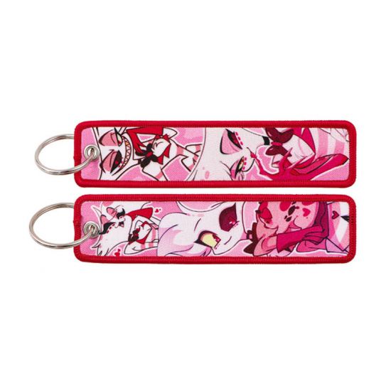 Брелок тканевый с кольцом Отель Хазбин 11