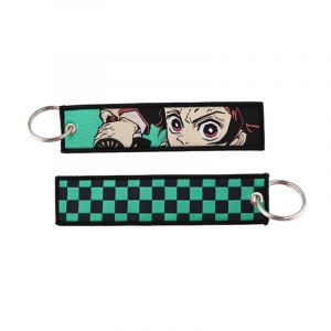 Брелок тканевый с кольцом Клинок рассекающий демонов 21