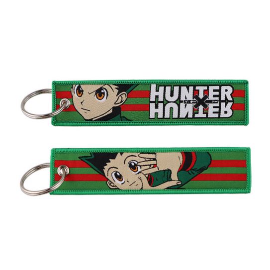 Брелок тканевый с кольцом ХантерХантер 25
