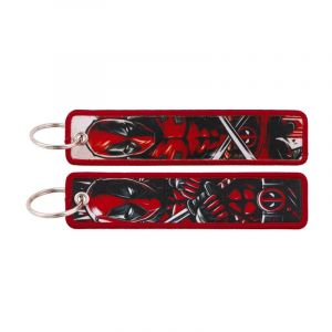 Брелок тканевый с кольцом Дедпул 26