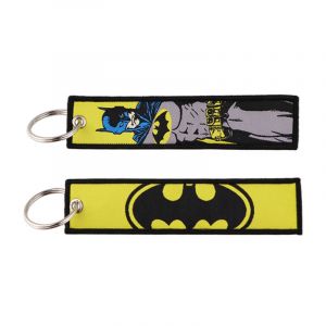 Брелок тканевый с кольцом Бэтмен 29