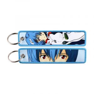 Брелок тканевый с кольцом Евангелион 31