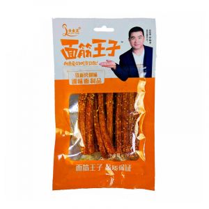 Снек соевый LYU GIN LONG ОСТРЫЕ с кунжутом ВКУС ОСТРЫХ КУРИНЫХ КРЫЛЫШЕК (О) 76гр/10шт/10бл (цена за штуку)