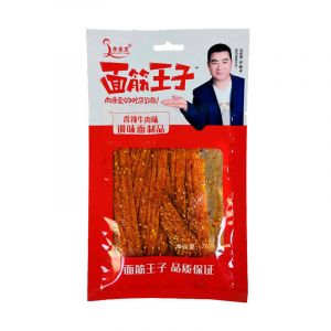 Снек соевый LYU GIN LONG ОСТРЫЕ с кунжутом ВКУС ОСТРОЙ ГОВЯДИНЫ (К) 76гр/10шт/10бл (цена за штуку)