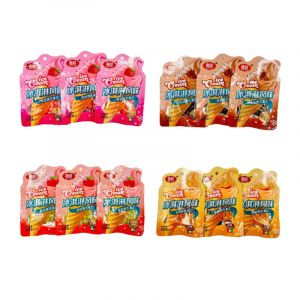 Жевательные конфеты XICAI вкус ФРУКТОВЫЙ МИКС 28гр/20шт/12бл (240ШТ*КОР) (цена за штуку)