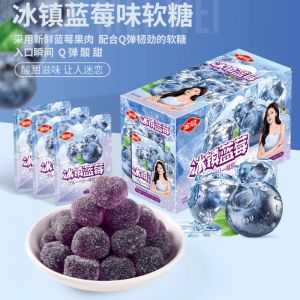 Мармелад GOLDEN CROWN вкус ЧЕРНИКА 23гр/20шт/12бл (цена за штуку)