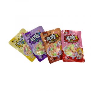 Леденцовые конфеты DUSHIKE с КИСЛЫМ вкусом ВИНОГРАД 24ГР/20ШТ/12БЛ (цена за штуку)