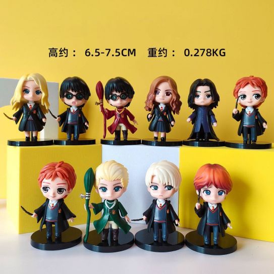 Набор фигурок из 10-и штук номер 1 "Гарри" (7 см.) 1003