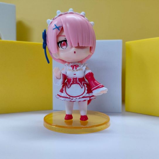 Набор аниме фигурок из 6-и штук набор 1 "Re: Zero – жизнь с нуля в другом мире" (10 см.) 1024