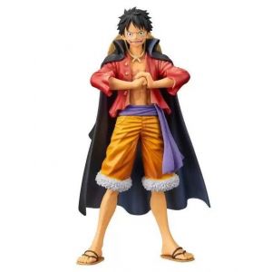 Аниме фигурка Ван Пис Монки Д. Луффи жест Готов к бою (пластиковый пакет) (16 см)