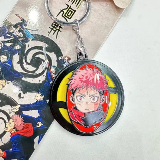 Брелок металлический крутящийся Магическая битва 12