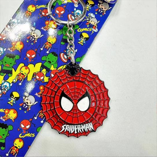 Брелок металлический крутящийся Человек паук 2