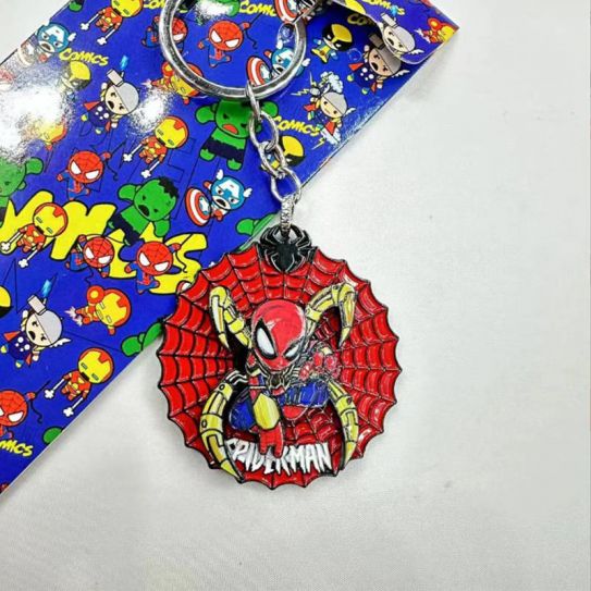 Брелок металлический крутящийся Человек паук 6