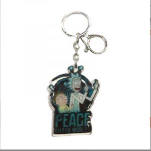 Брелок акрил Рик и Морти 1