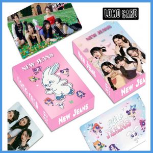 Фотокарточки LOMO CARD K-POP двухст-ие 30 штук (8 на 5 см) 004 NEW JEANS (4)