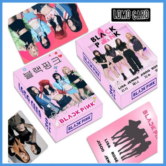 Фотокарточки LOMO CARD K-POP двухст-ие 30 штук (8 на 5 см) 007 BLACK PINK (1)