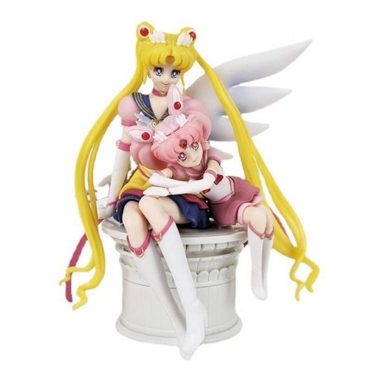 Аниме фигурка Сейлор Мун с подружкой (20 см.)