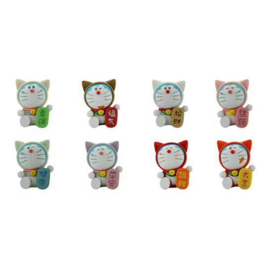 Набор аниме фигурок из 6-и штук набор 1 "Дораэмон" (8 см.)