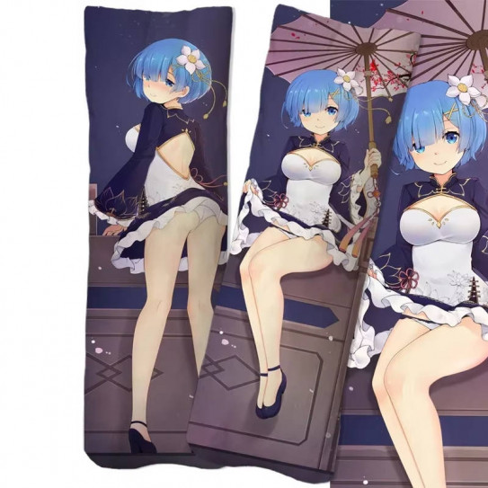 Наволочка для дакимакуры Re:Zero Ре:Зеро дакимакура наволочка 4