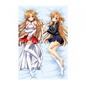 Наволочка для дакимакуры Sword Art Online Dakimakura Мастера Меча Онлайн Дакимакура Наволочка