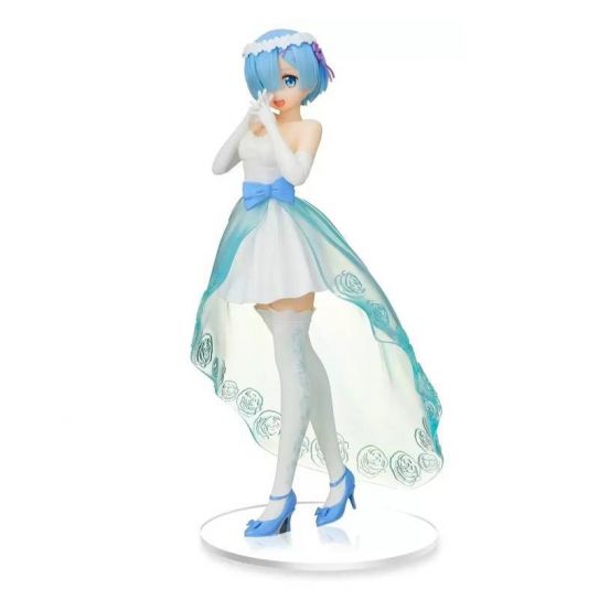 Аниме фигурка однотонное платье "Re: Zero – жизнь с нуля в другом мире" (20 см.) 1061