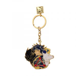 Металлический брелок Магическая битва Мегумин