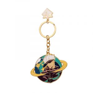 Металлический брелок Магическая битва Сатору Годжо