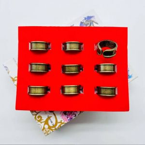 Набор колец в стиле аниме (9 штук)