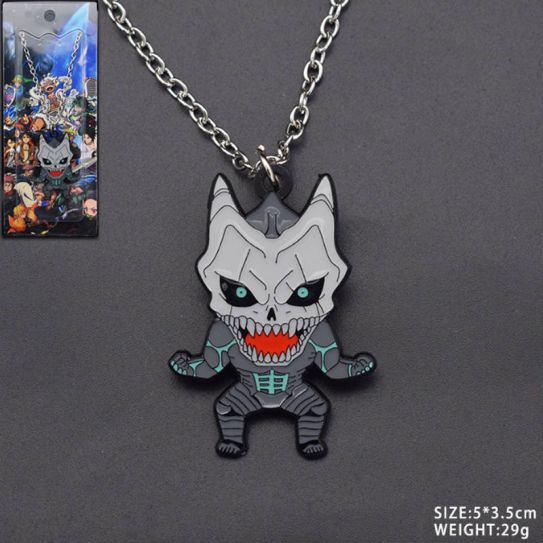 Подвеска металлическая Кайдзю №8 13