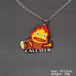 Подвеска металлическая Огонек Хаяо Миядзаки 1