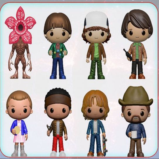 Набор аниме фигурок из 8-и штук Очень странные дела 1