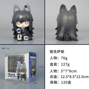 Aниме фигурка Arknights Texas (8 см) (цветная коробка)