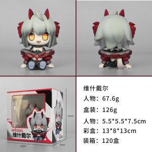 Aниме фигурка Arknights Wisadel (8 см) (цветная коробка)