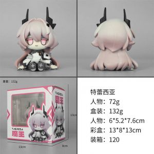 Aниме фигурка Arknights Theresa (8 см) (цветная коробка)
