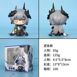 Aниме фигурка Arknights Logos (8 см) (цветная коробка)