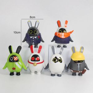 Набор аниме фигурок из 6-и штук Zenless Zone Zero 1 Bandai (пластиковый пакет)