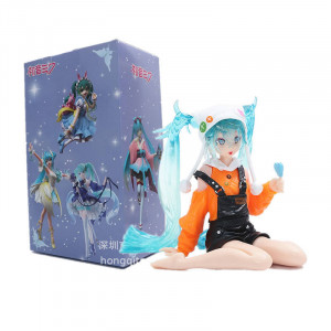 Аниме фигурка коллекционная Хацунэ Мику из серии Vocaloid 2 (9-14 см.)