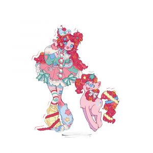 Акриловый стенд (13-15 см) Моя пони 1